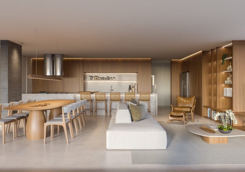 Espaço Gourmet com Vista Mar