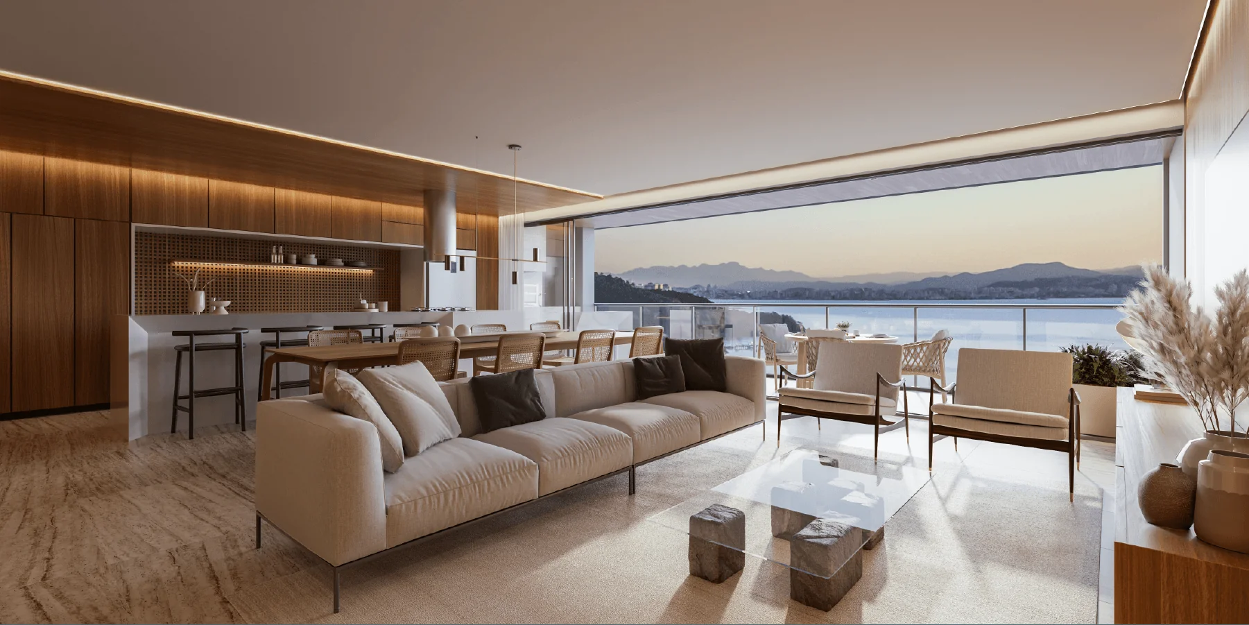 Planta de apartamento